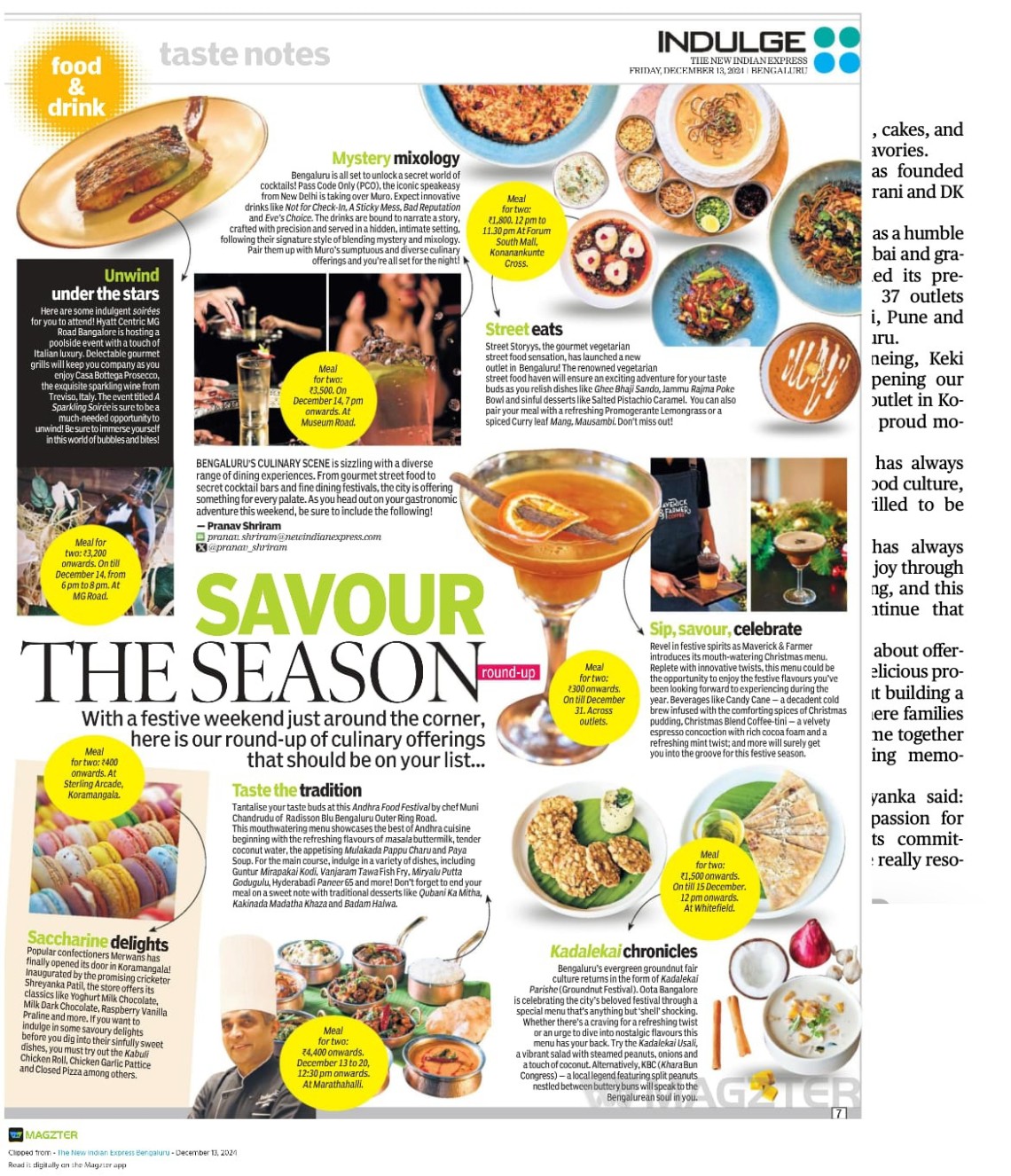 Savour The Season Savour The Season